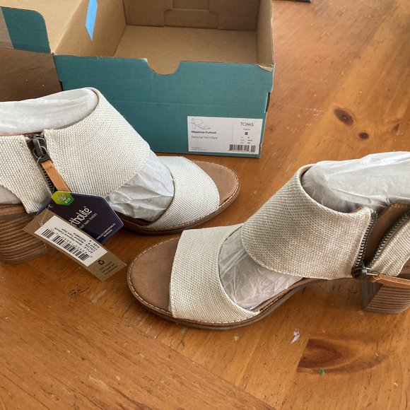 Toms Women's Shoes Majorca Cutout Size 8 - Picture 5 of 7